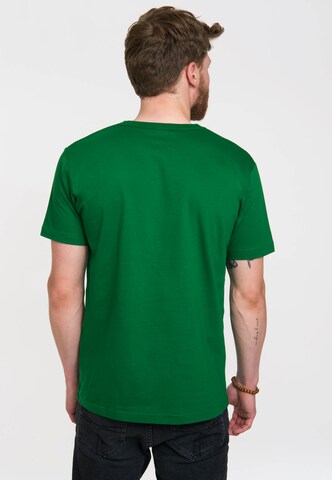 LOGOSHIRT Shirt 'Looney Tunes Arriba! Andale!' in Green