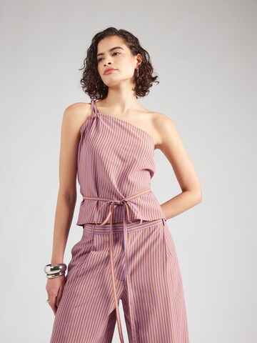sessun - Top en lila: frente