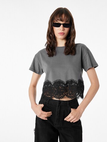 Koton Shirt in Grijs: voorkant