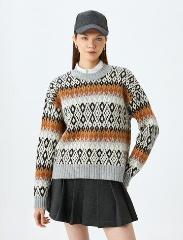 Koton Sweatshirt in Grey: front