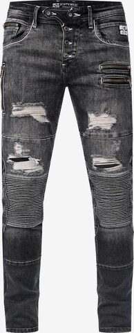 Rusty Neal Jeans 'MISATO' in Grijs: voorkant