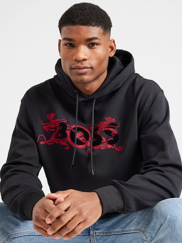 BOSSSweater majica 'Sullivan' - crna boja