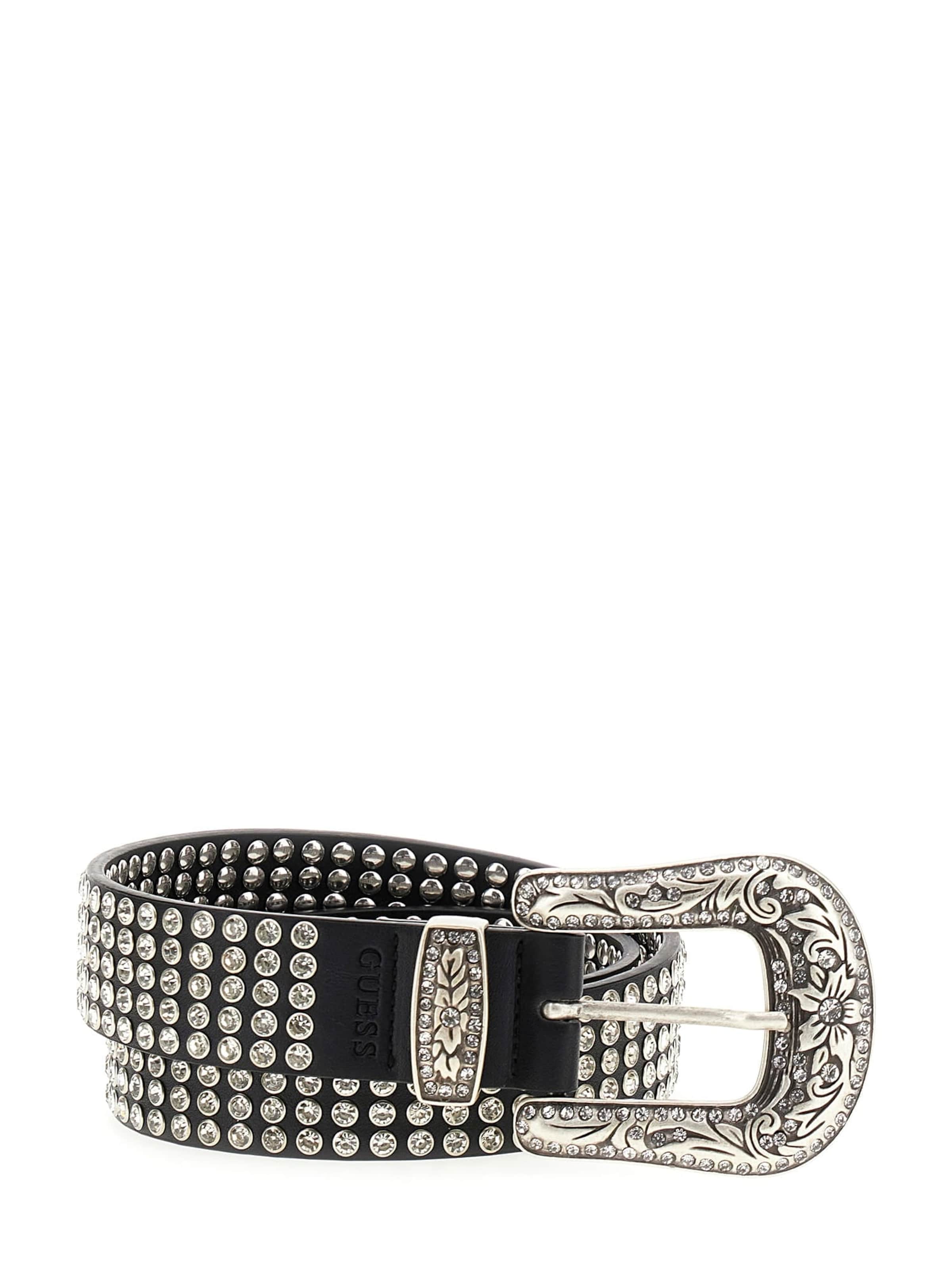 GUESS Gürtel in Schwarz: Vorderseite