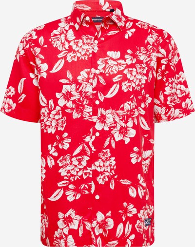 Superdry Overhemd in de kleur Rood / Zwart / Wit, Productweergave