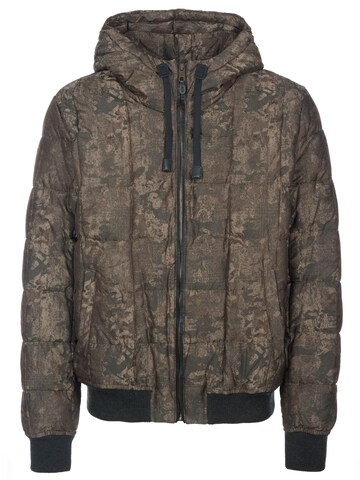 DOLCE & GABBANA Winter Jacket in Green: front