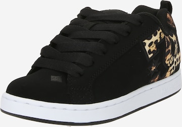DC Shoes - Zapatillas deportivas bajas en negro: frente