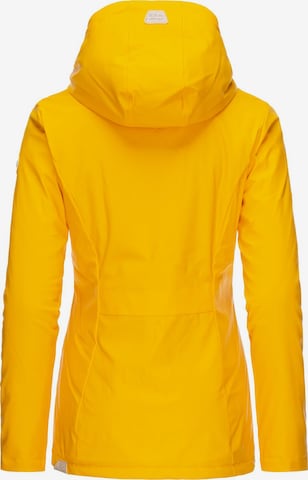 Ragwear Performance Jacket 'Marge II' in Yellow