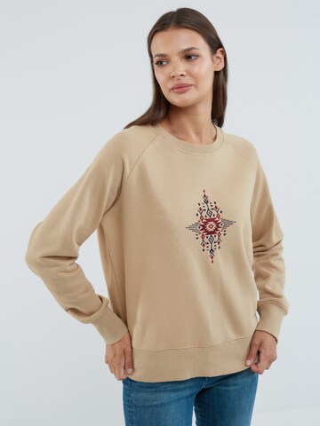 BIG STAR Sweatshirt in Beige