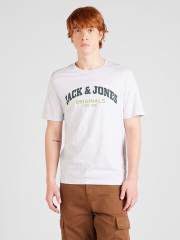 JACK & JONES Футболка 'BRAD' в Белый: спереди