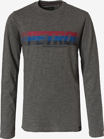 Petrol Industries Shirts i grå: forside