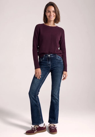 Bootcut Jean CECIL en bleu : devant