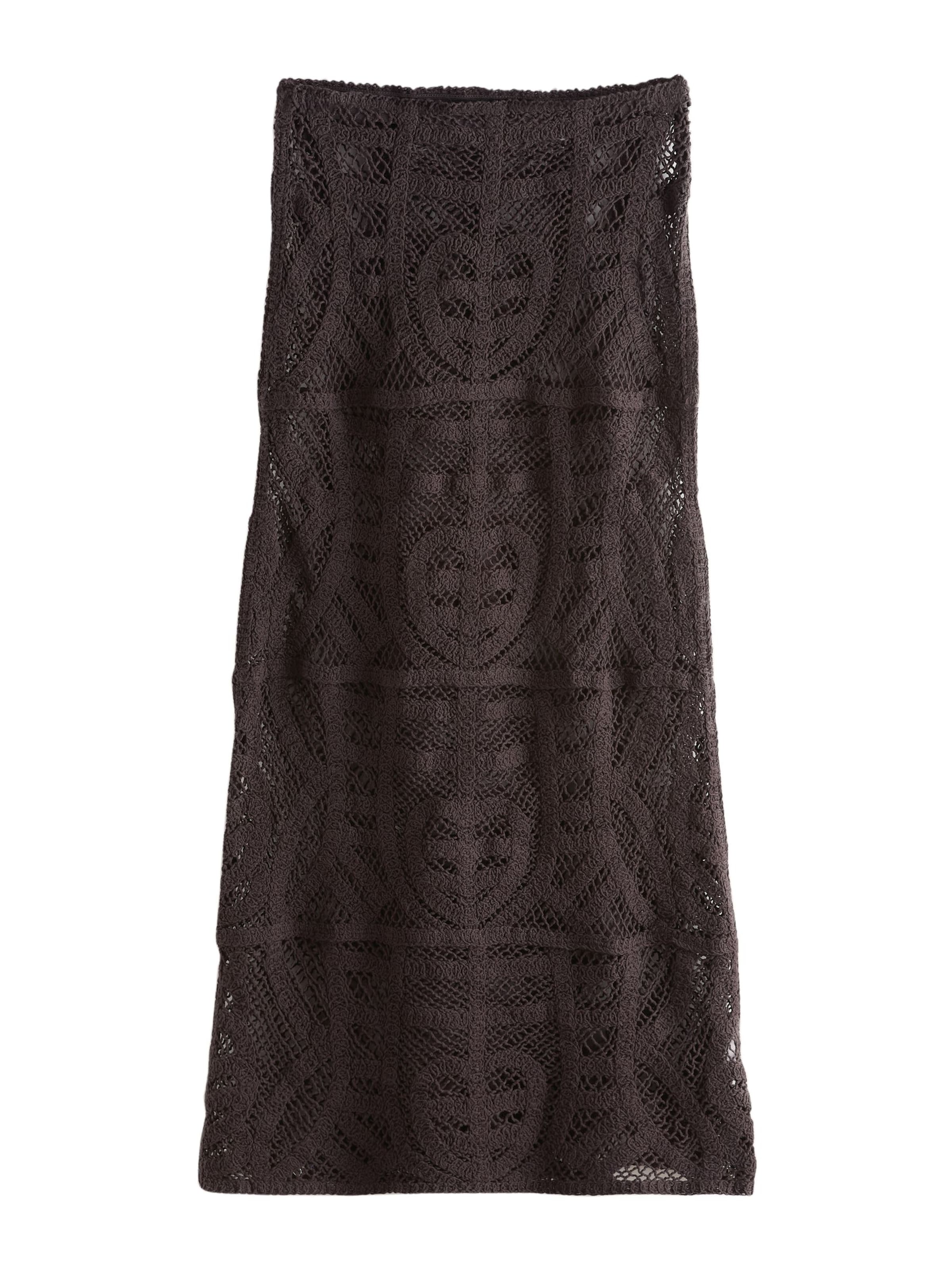 Next Skirt in Brown: front