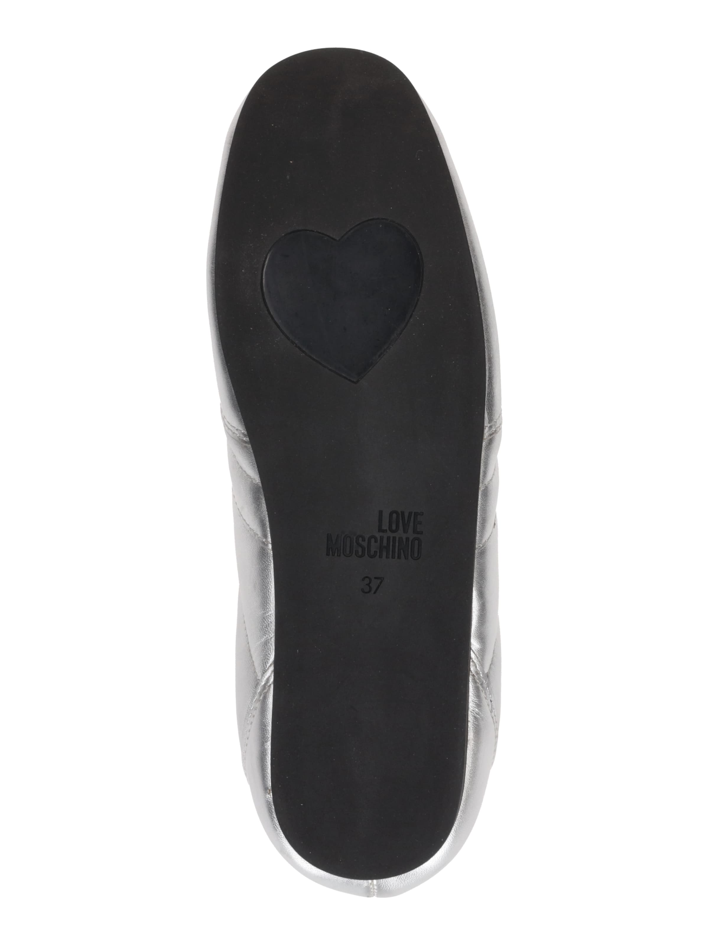 Love Moschino Platform trainers in Silver