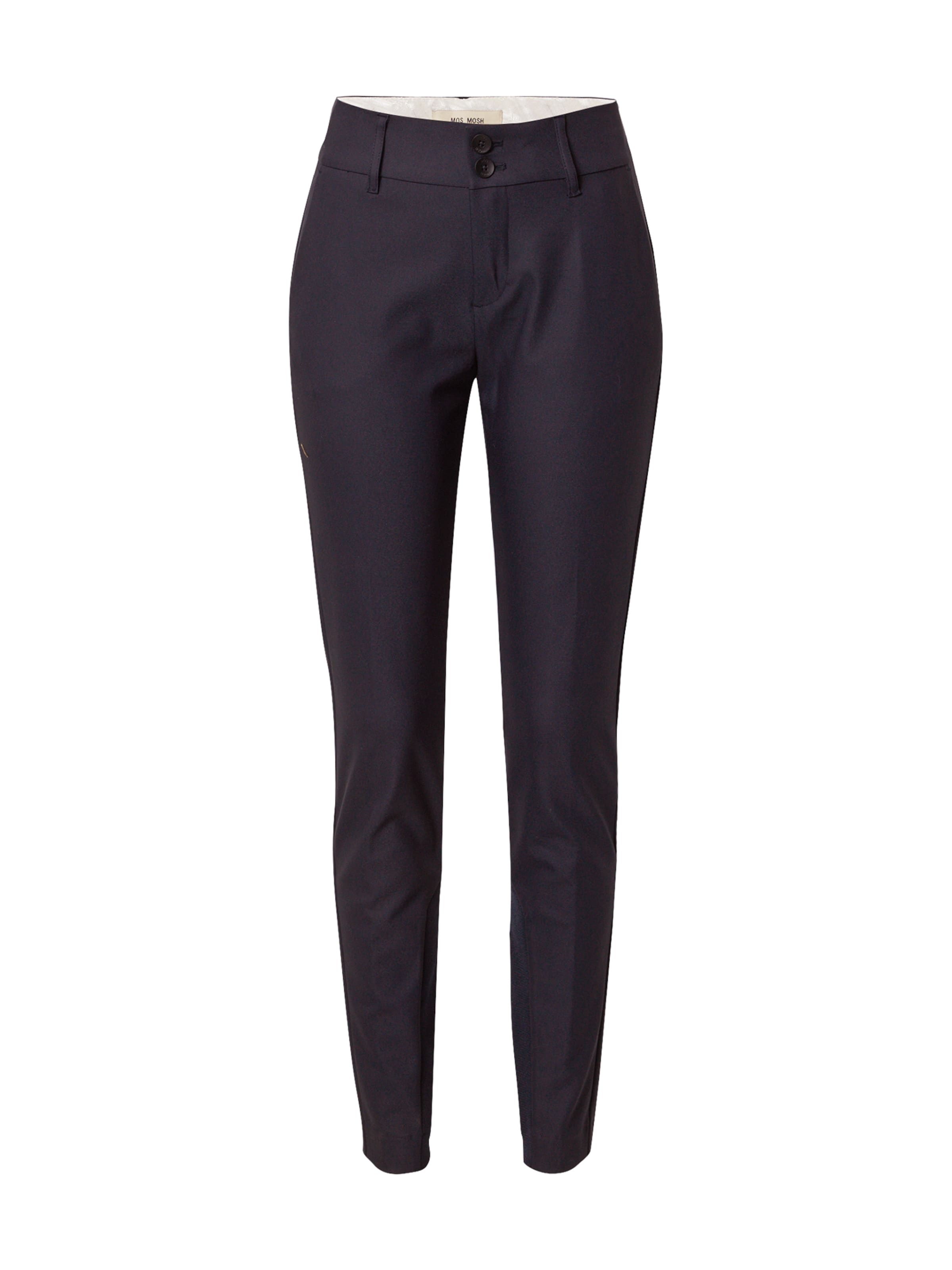 MOS MOSH Slimfit Kalhoty – modrá: přední strana