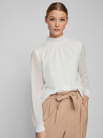 VILA Blouse 'DOBBY' in White