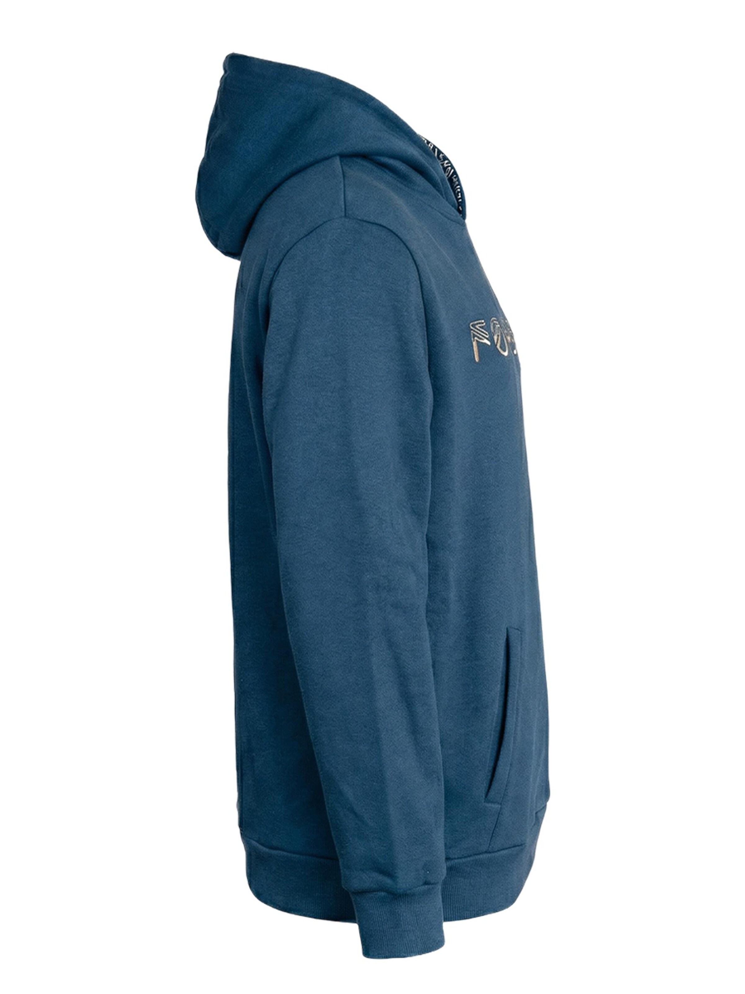 FORSBERG Sweatshirt 'Grunnson Hoodie' in Blue