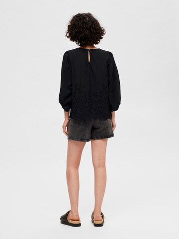 SELECTED FEMME Blouse 'Ramone' in Zwart