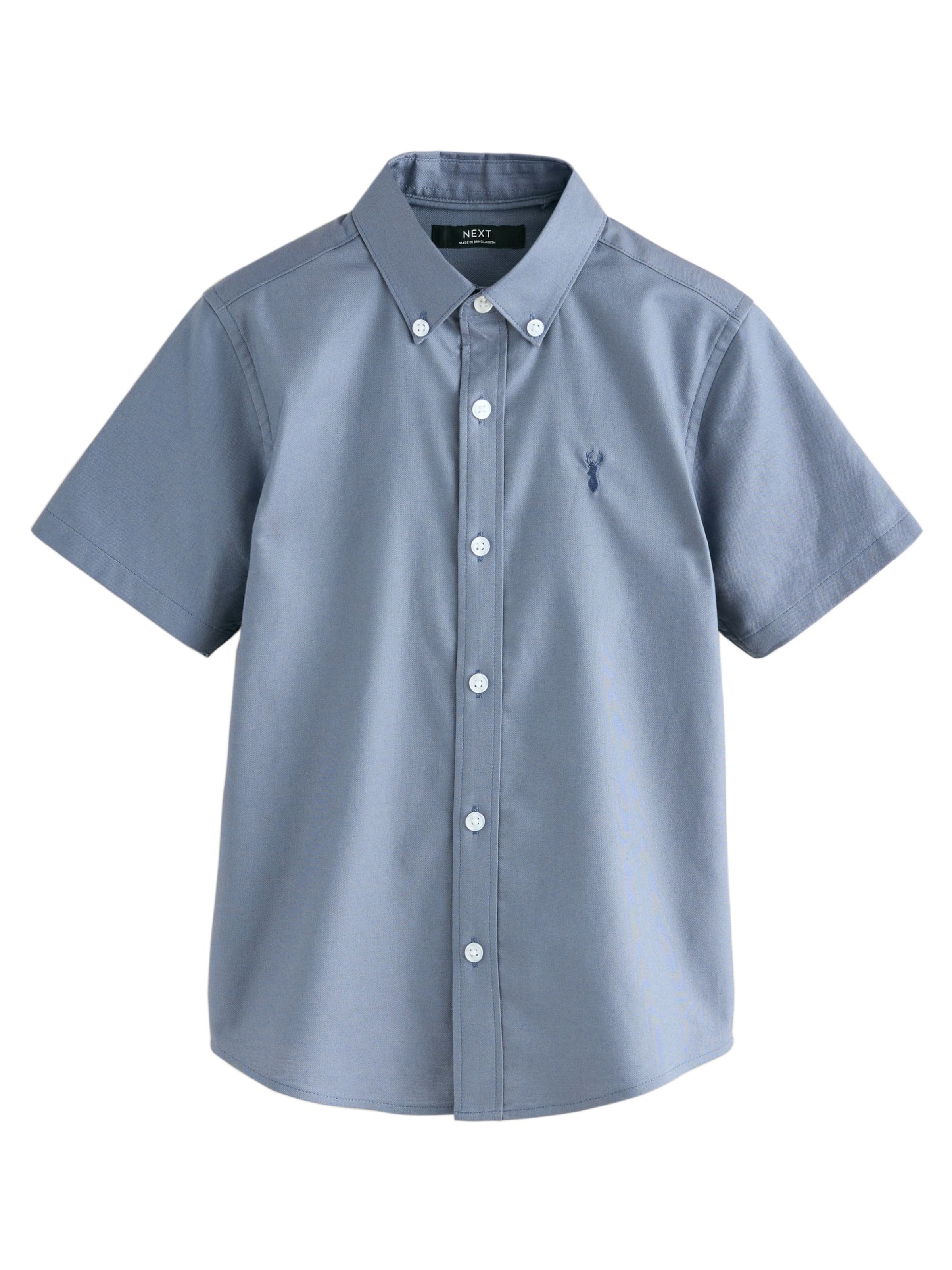 Next Regular fit Πουκάμισο σε μπλε: μπροστά