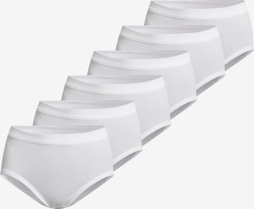CON-TA Panty 'Feinripp' in White: front