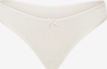 Slip 'Cotton String' cfab (formerly creamy fabrics) en blanc : devant