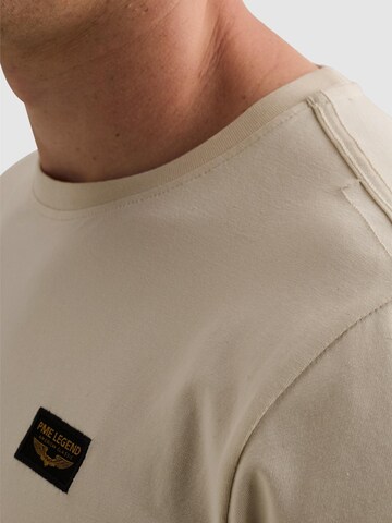 PME Legend Koszulka 'American Classic T-shirt in cotton with stretch' w kolorze beżowy
