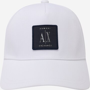 Cappello da baseball di ARMANI EXCHANGE in bianco