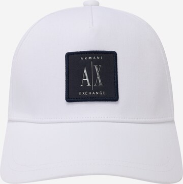 Casquette ARMANI EXCHANGE en blanc