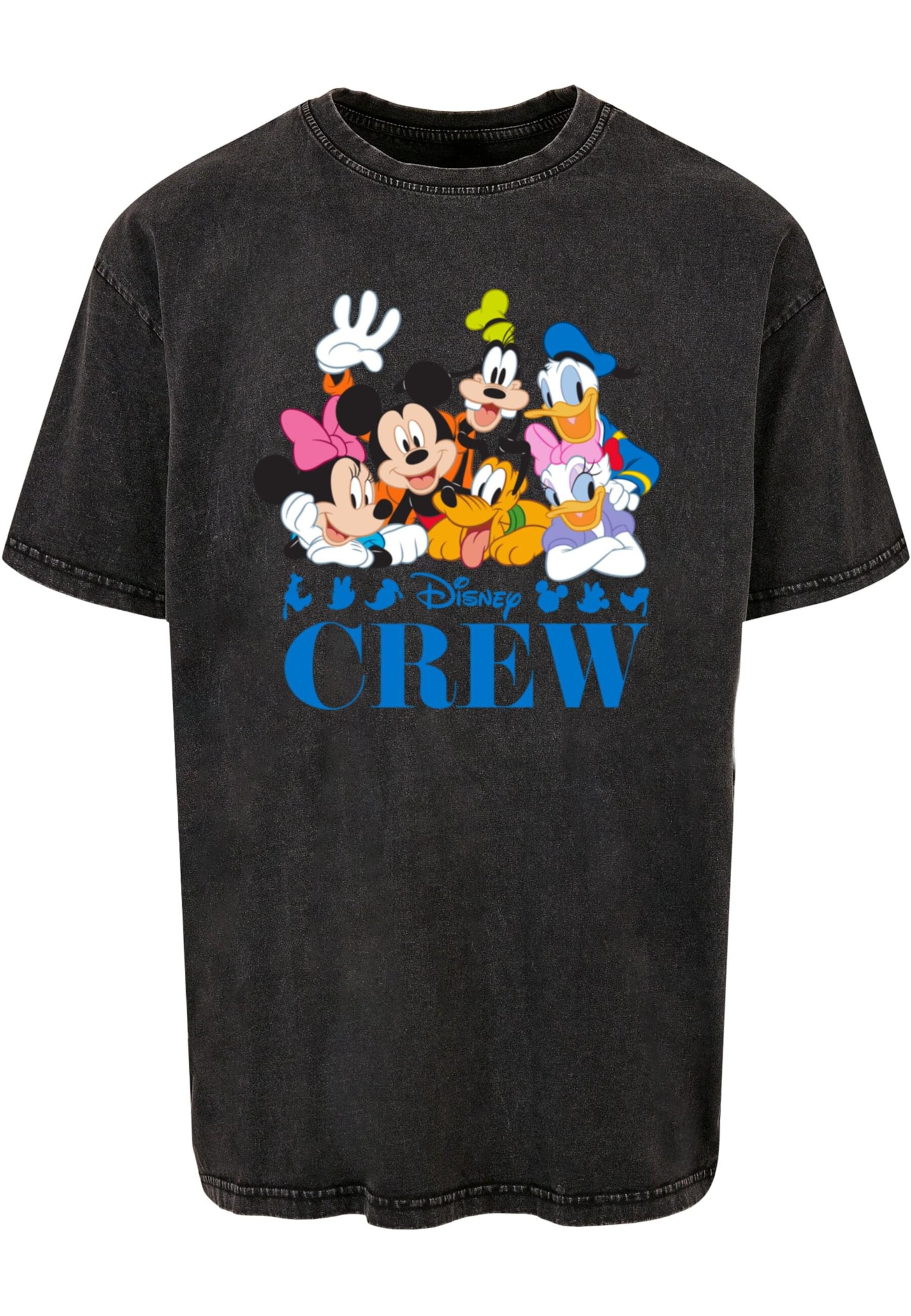 ABSOLUTE CULT Shirt 'Mickey Mouse - Disney Friends' in Grey: front