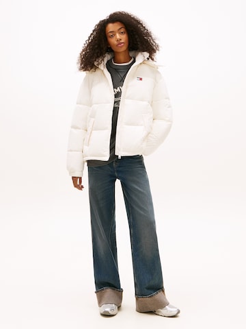 Tommy Jeans Talvitakki värissä valkoinen