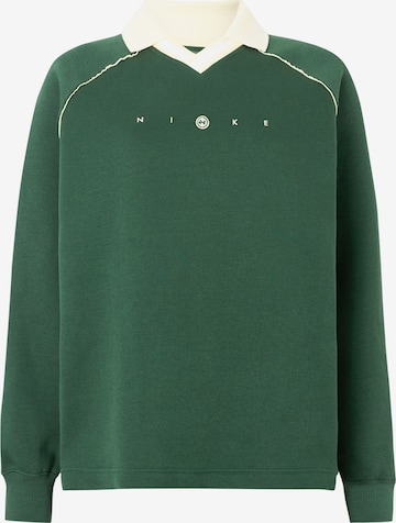 Nike Sportswear Collegepaita 'PHNX FLC' värissä vihreä: etupuoli