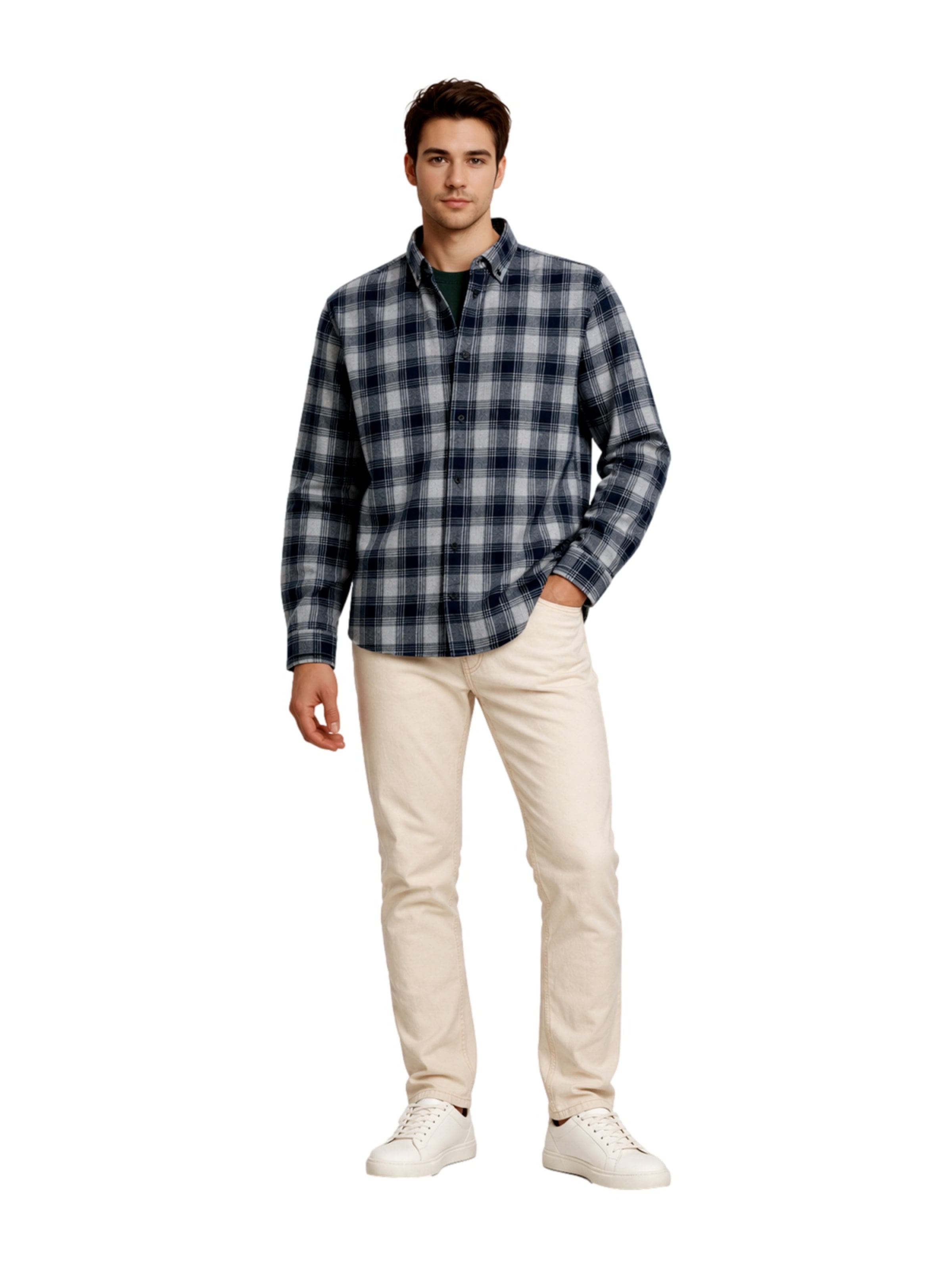 JACK & JONES - Regular Fit Camisa 'JPRBLUHARVEY' em azul