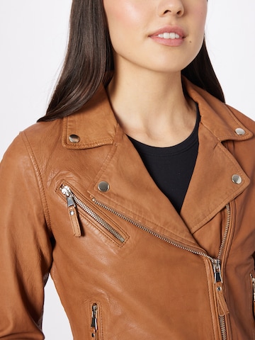 BE EDGY Between-Season Jacket 'Janice' in Brown