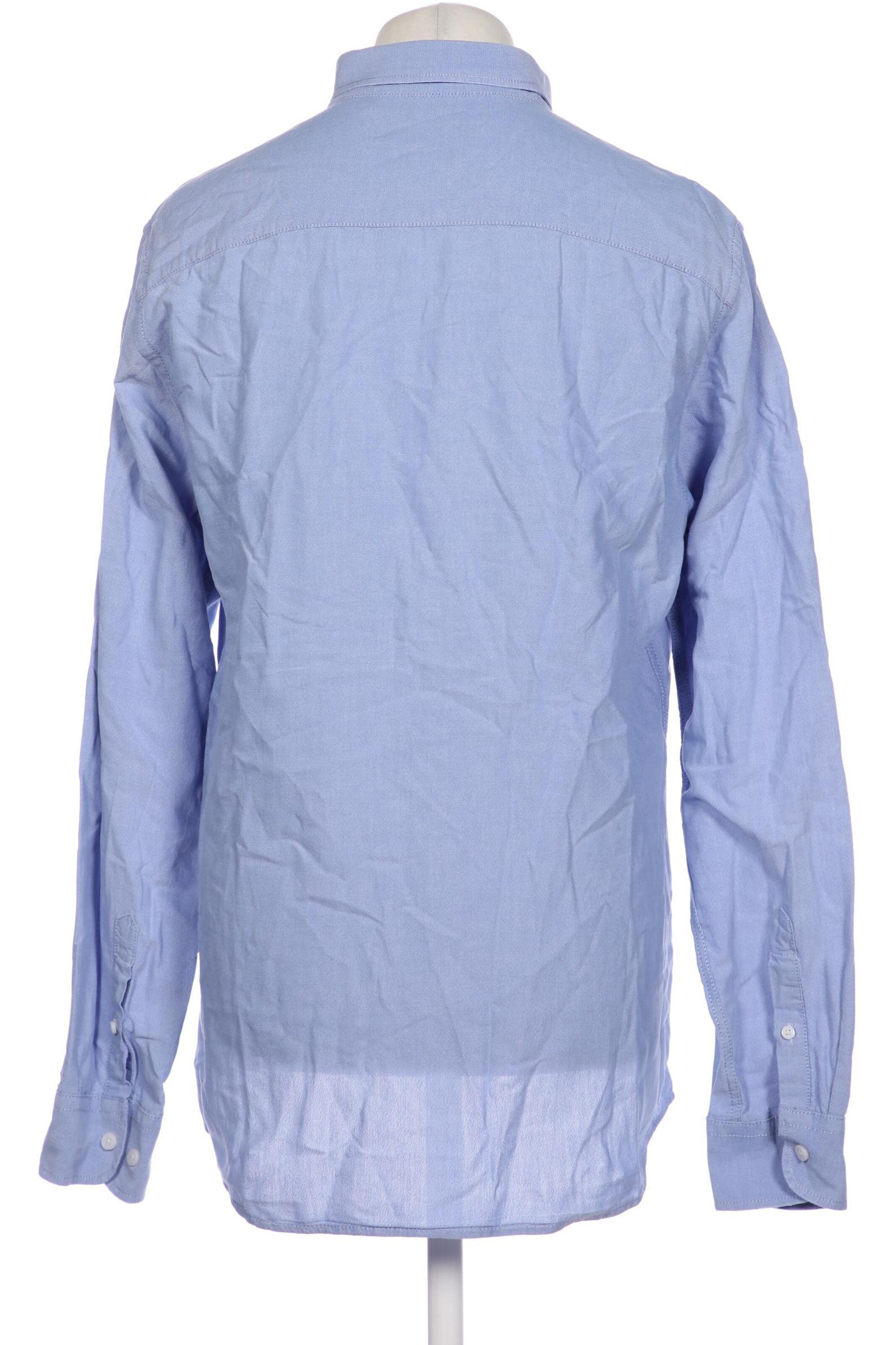 Only & Sons Button Up Shirt in XL in Blue