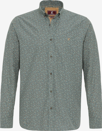 WilliotRegular Fit Košulja - zelena boja: prednji dio