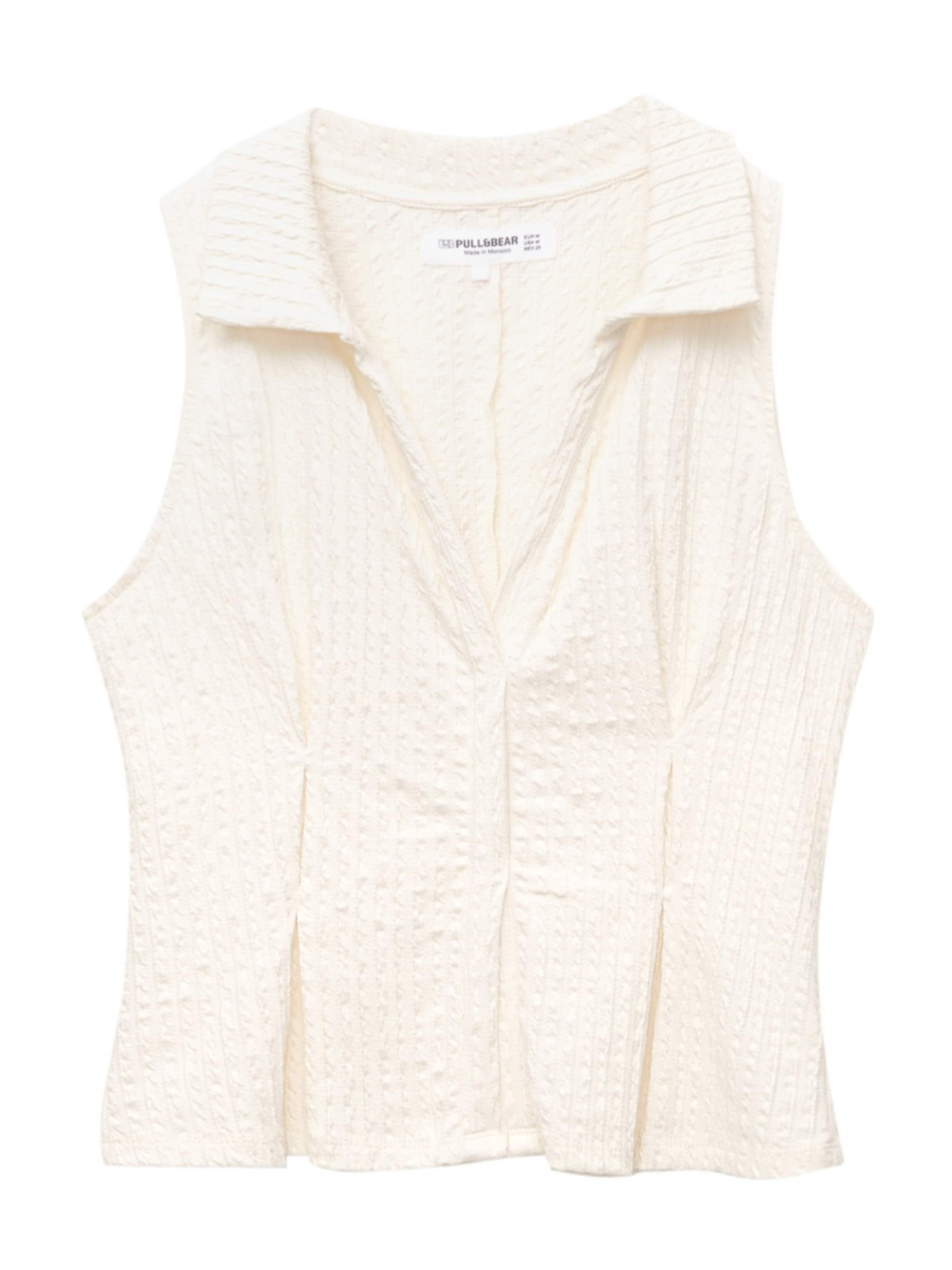 Pull&Bear Topp i beige: framsida