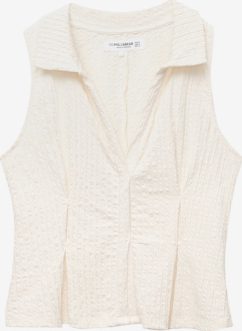 Pull&Bear Top in Beige: front