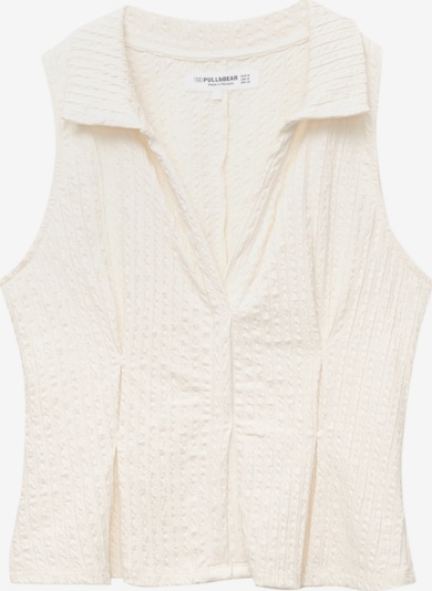 Pull&Bear Toppi koossa XS värissä ecru, Tuotenäkymä
