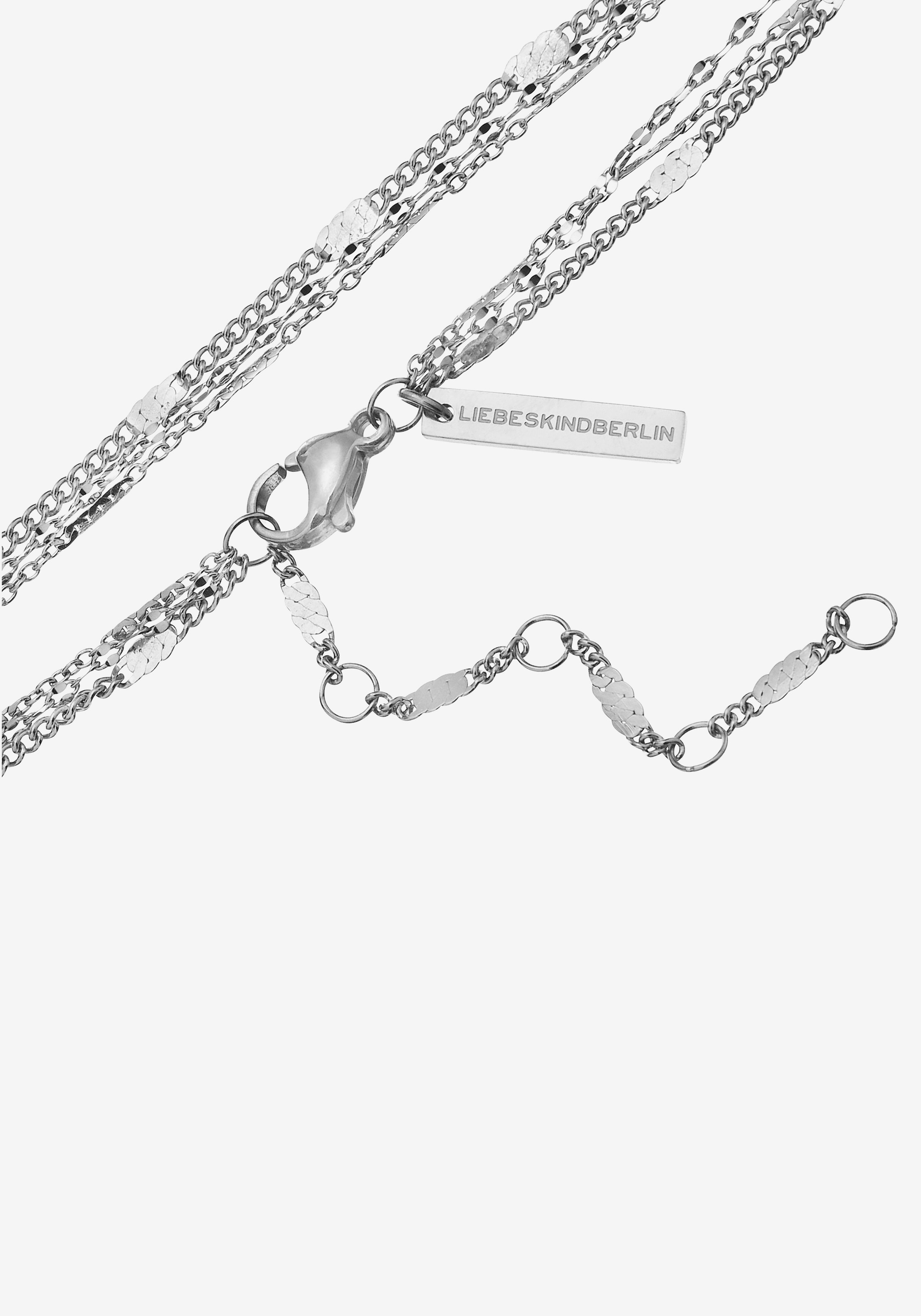 Bracciale Liebeskind Berlino ‘Chunky’ In Acciaio Inox – 21 Cm, Intrecciato, Colore Argento, Chiusura Regolabile - 2