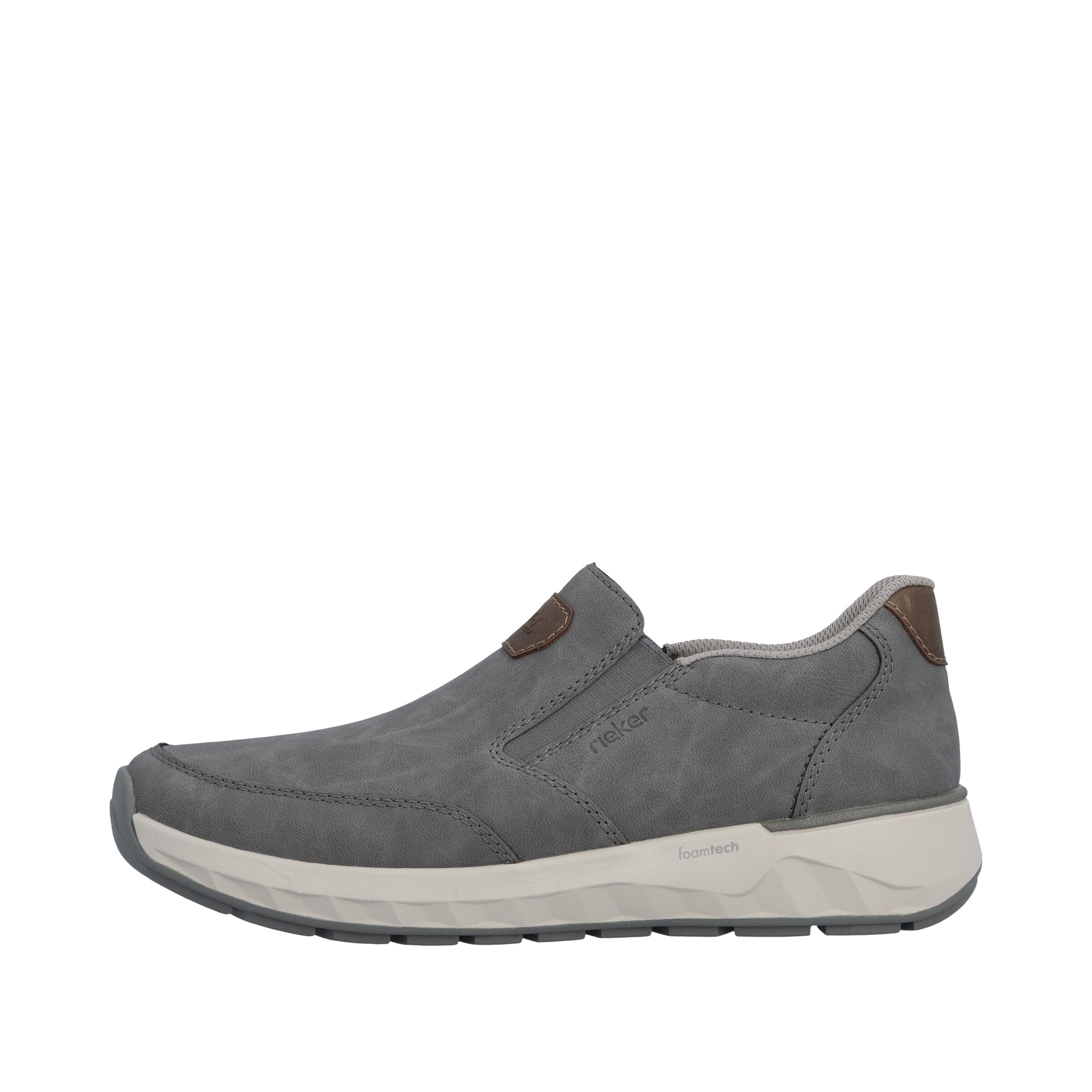Rieker Classic Flats in Grey