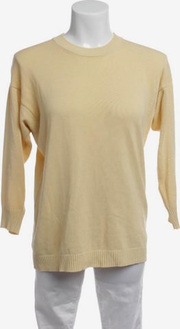 JIL SANDER Pullover / Strickjacke S in Gelb: Vorderseite