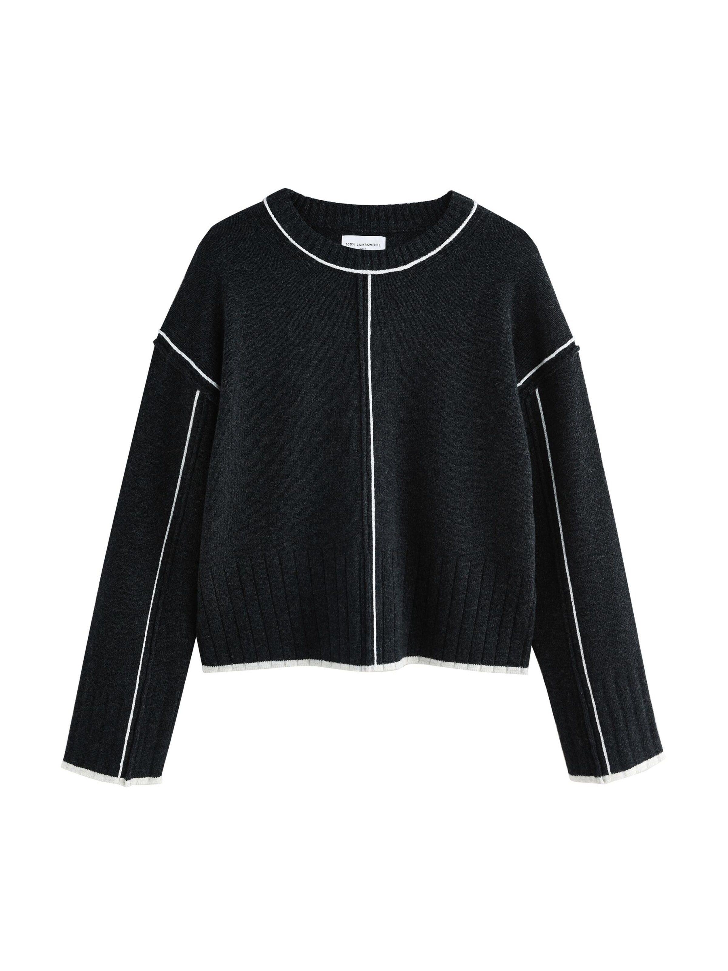 Next Pullover 'N. Premium' in Grau: Vorderseite