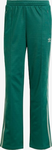 Pantalon 'Beckenbauer' ADIDAS ORIGINALS en vert : devant