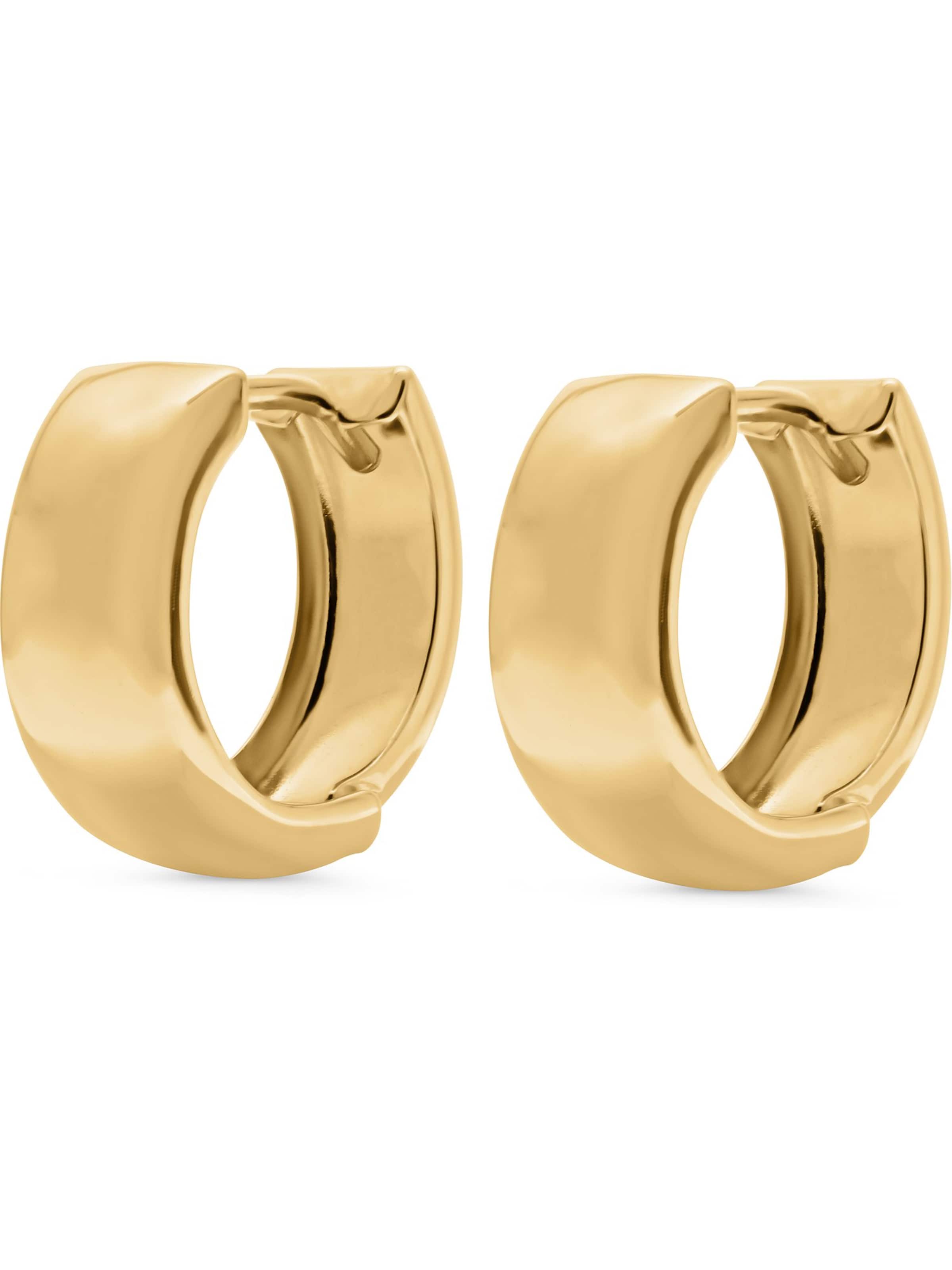 CHRIST Ohrhänger 'Christ' in Gelb: Vorderseite