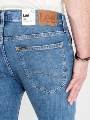 Lee Slimfit Jeans 'Luke Highland'‌‌ in Blau