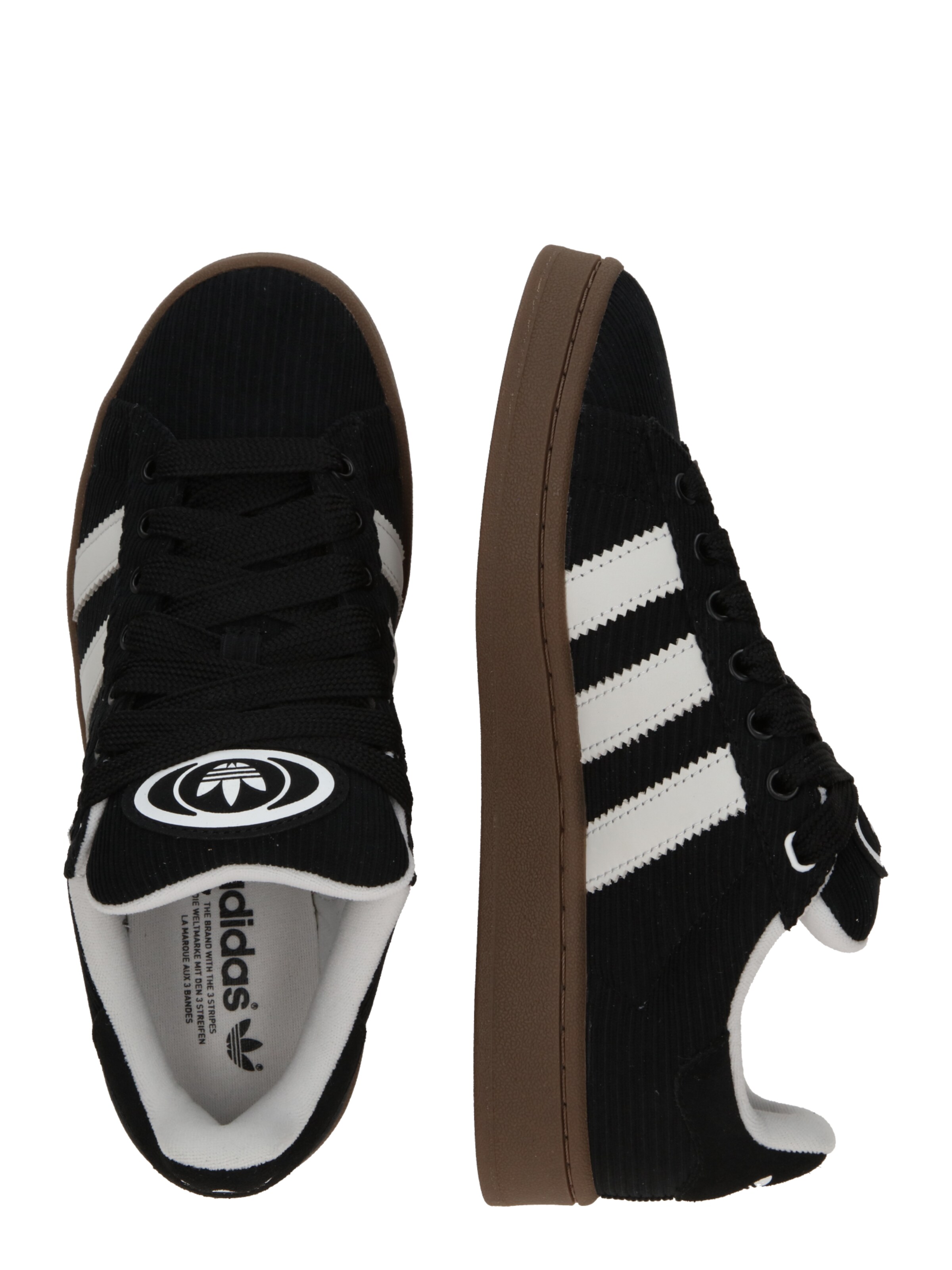 ADIDAS ORIGINALSNiske tenisice 'Campus 00s' - crna boja