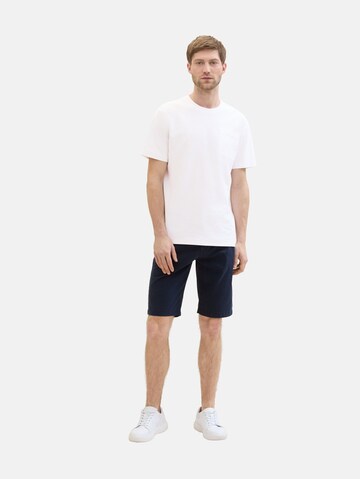 TOM TAILOR Slimfit Shorts in Blau