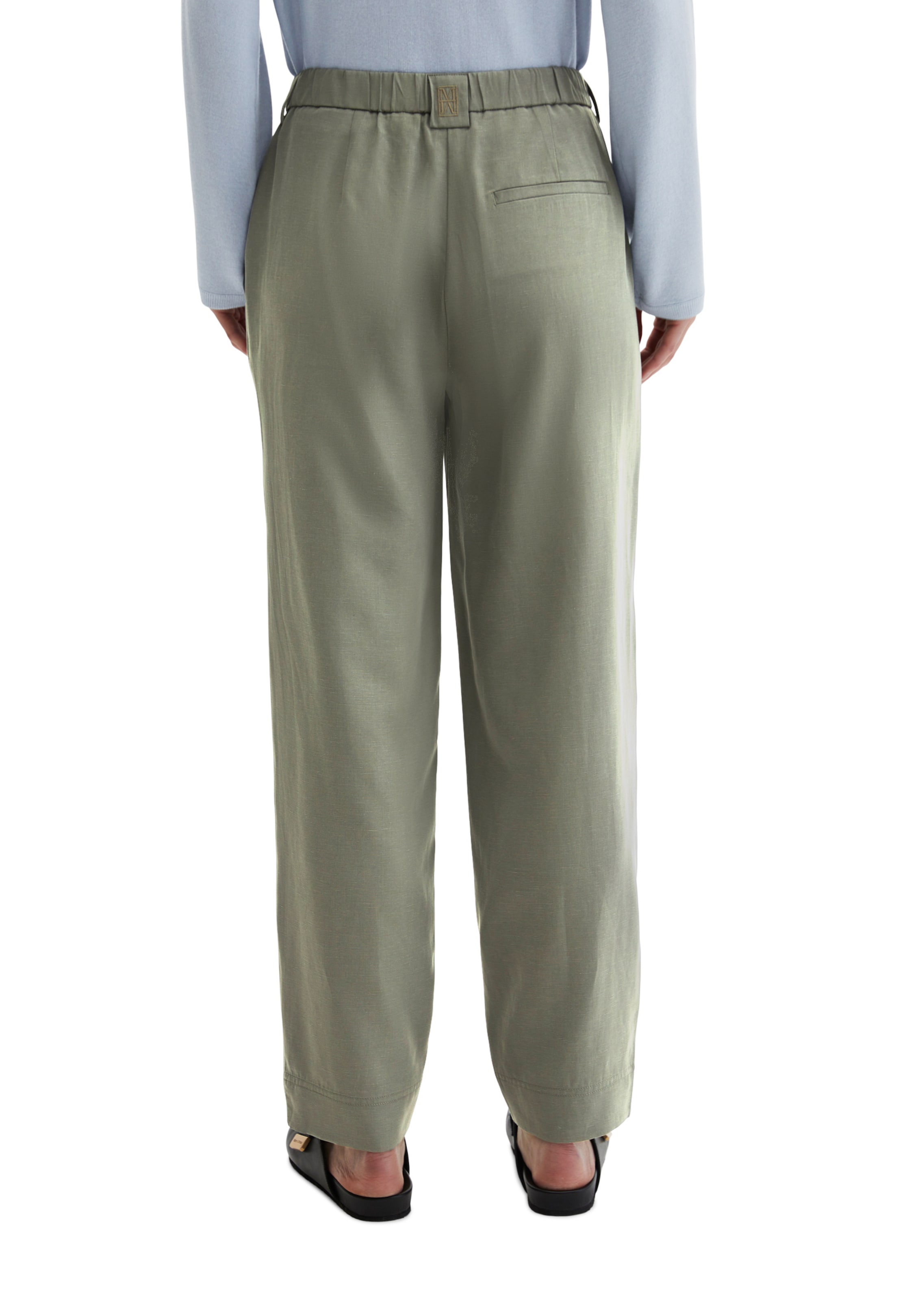 Loosefit Pantalon Marc O'Polo en vert