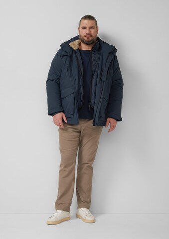 s.Oliver Men Big Sizes Shirt in Blue