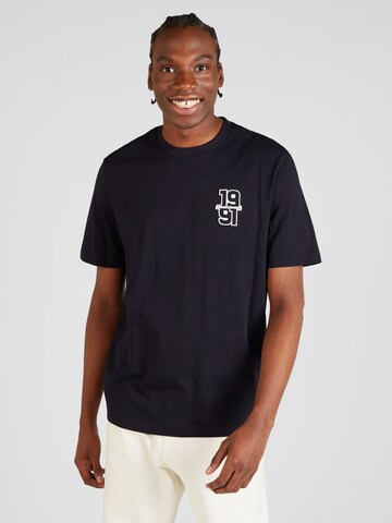 T-Shirt ARMANI EXCHANGE en bleu : devant