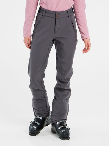 PROTEST Slimfit Sportbroek 'LOLE' in Grijs